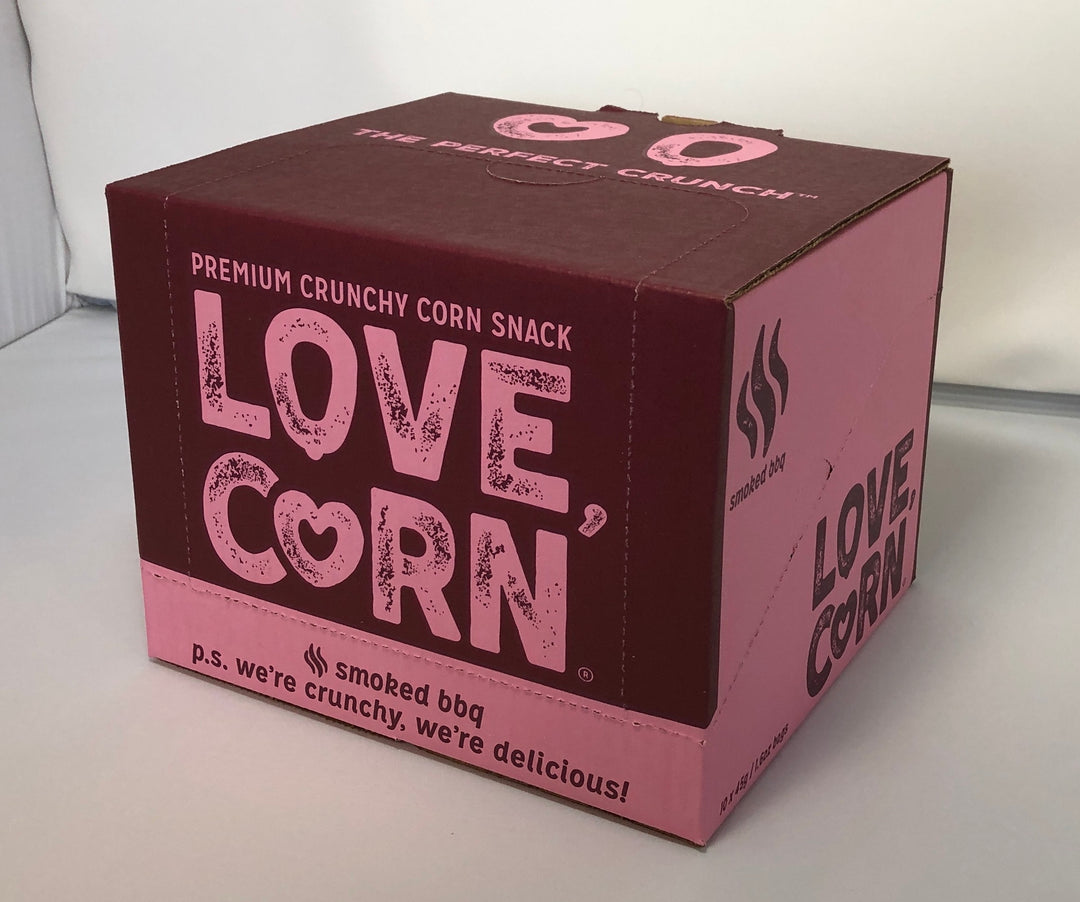 Love Corn Barbecue Impulse Bag-1.6 oz.-10/Case