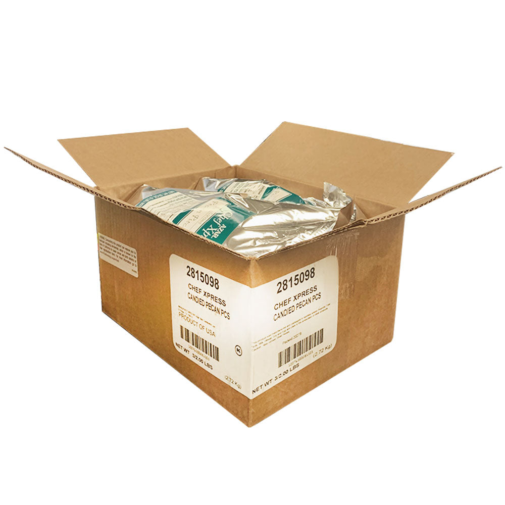 Chef Xpress Pecan Candied Pieces-2 lb.-3/Case