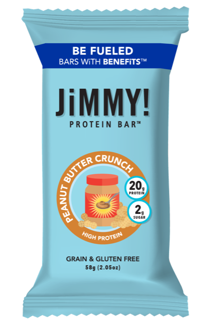 Jimmybar! Peanut Butter Crunch-2.05 oz.-12/Box-12/Case