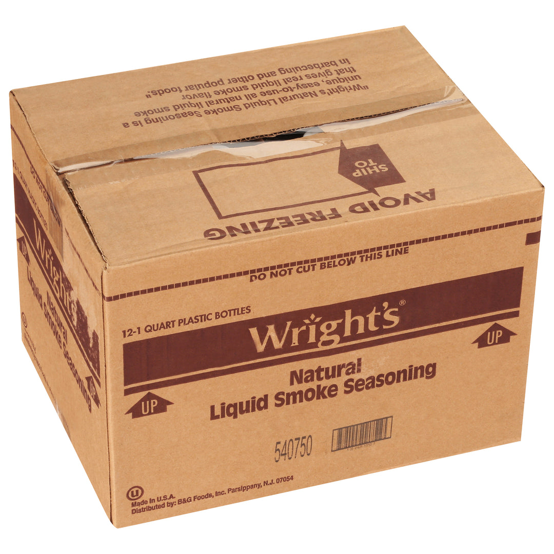 Wright's Hickory Liquid Smoke Seasoning-32 fl oz.s-12/Case