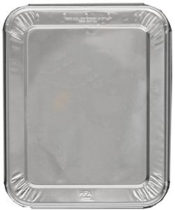 Hfa Handi-Foil Half Size Vented Lid For Steam Pan-100 Each-1/Case