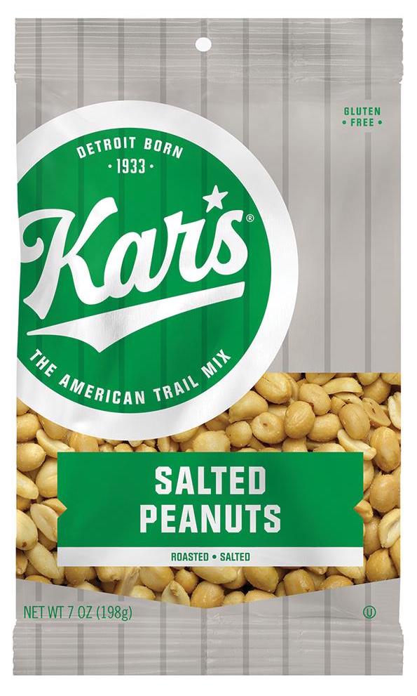 Second Nature Salted Peanuts 7 oz.-7 oz.-12/Case