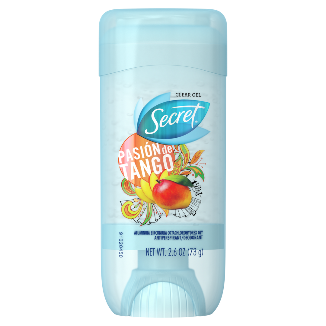 Secret Scent Expressions Clear Gel Antiperspirant/Deodorant-2.6 oz.-6/Box-2/Case