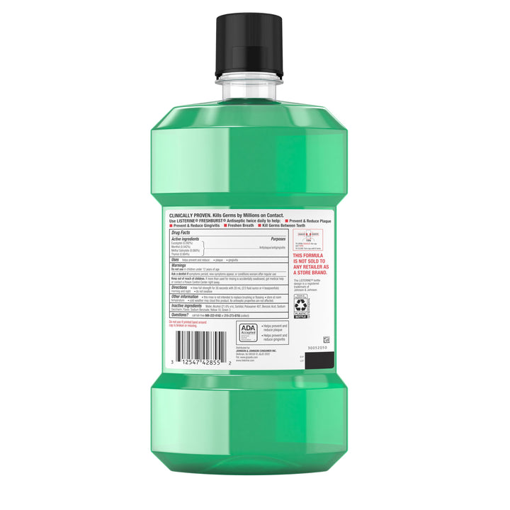 Listerine Freshburst-1.5 Liter-6/Case
