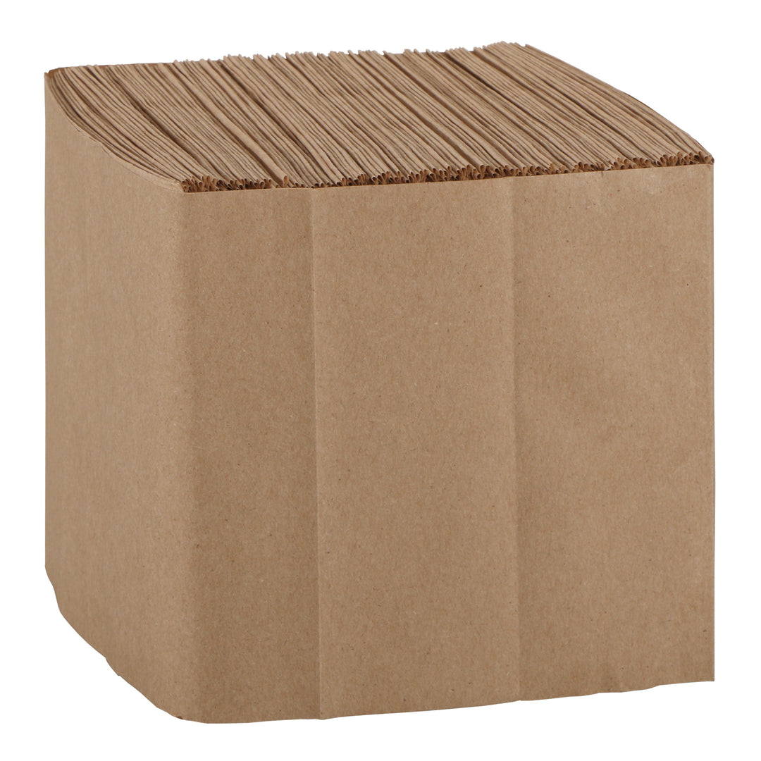 Hoffmaster 10 Inch X 10 Inch 1 Ply 100% Recycled Kraft Beverage Napkin-250 Each-4/Case