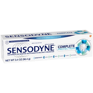 Sensodyne Complete Regular-3.4 oz.-6/Box-2/Case