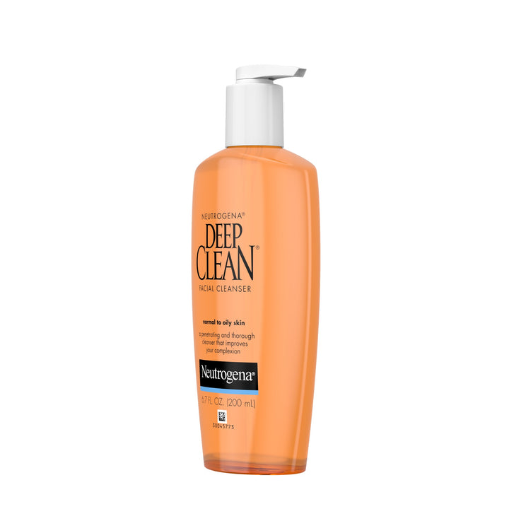 Neutrogena Deep Clean Facial Cleanser Normal To Oily Skin 24/6.7 Fl Oz.