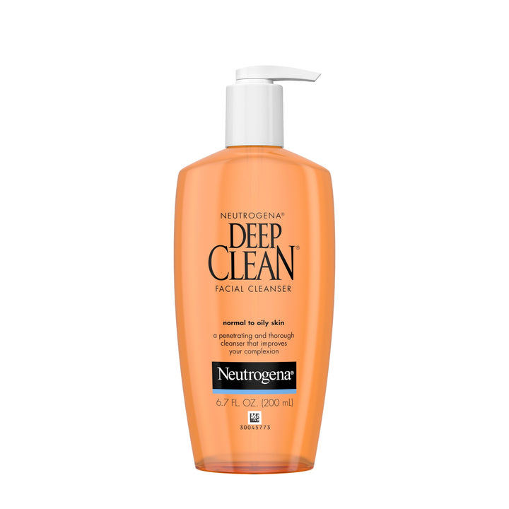 Neutrogena Deep Clean Facial Cleanser Normal To Oily Skin 24/6.7 Fl Oz.