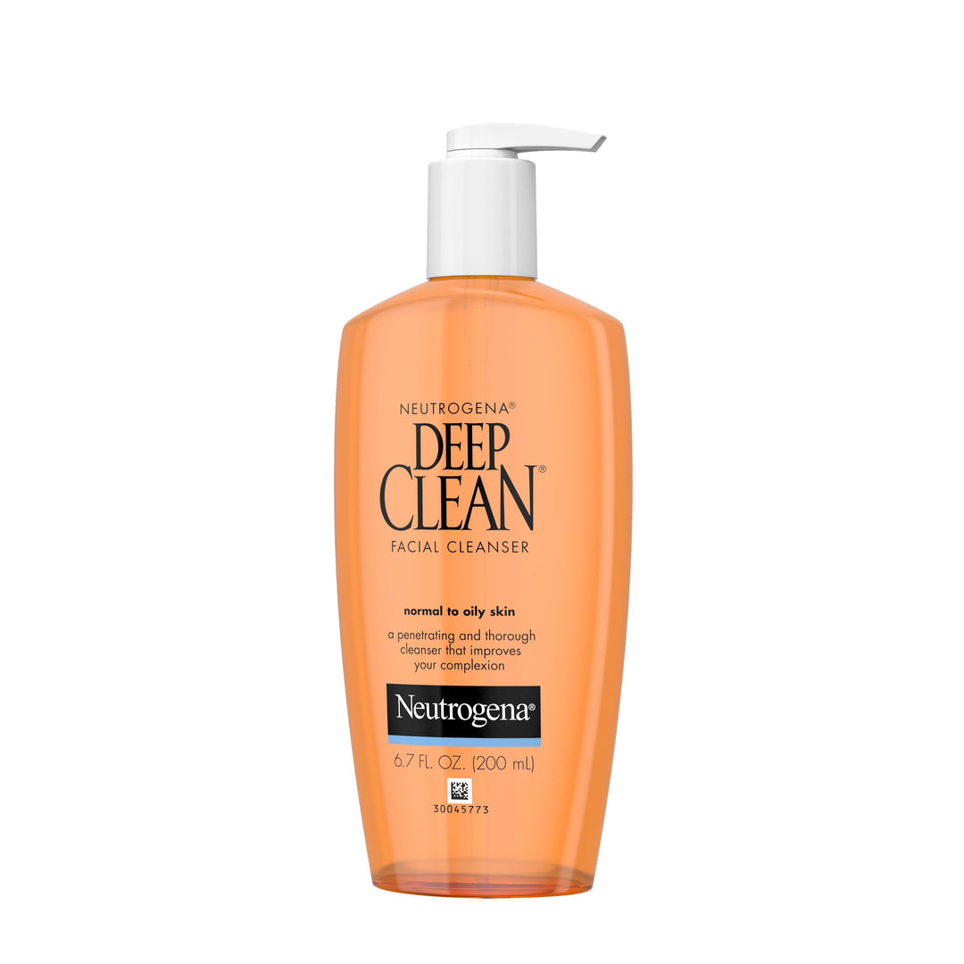 Neutrogena Deep Clean Facial Cleanser Normal To Oily Skin 24/6.7 Fl Oz.