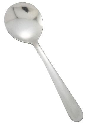 Winco Heavy Windsor Bouillon Spoon-18/0 Heavyweight-1 Dozen