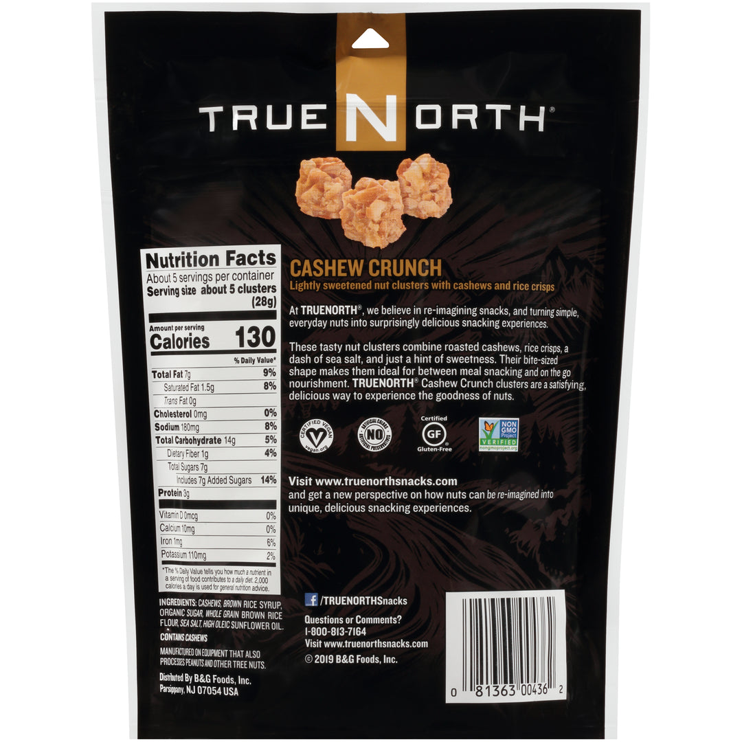 True North Cashew Crunch Pouch-5 oz.-6/Case
