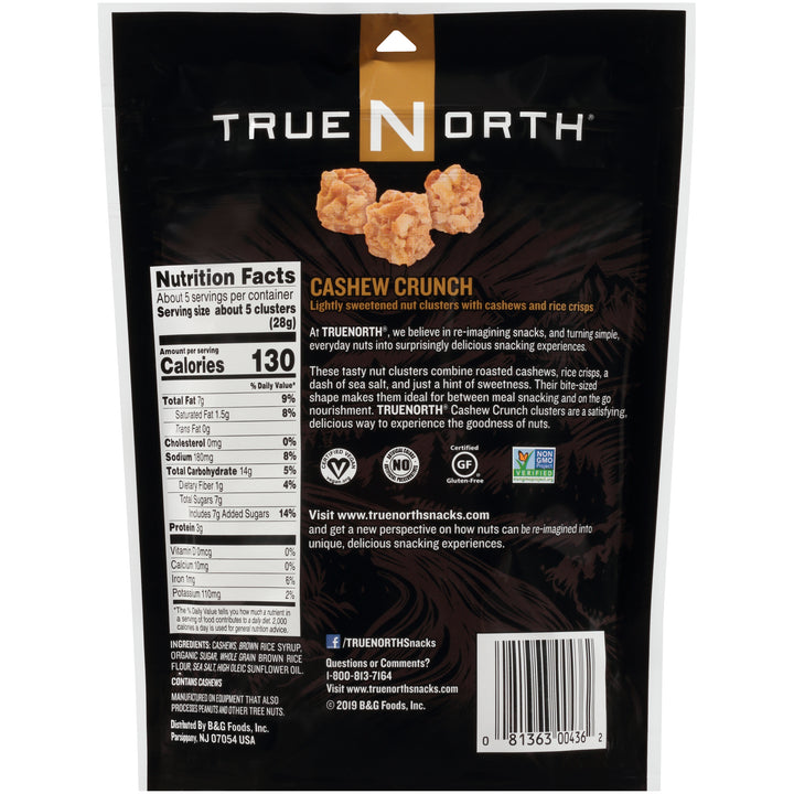 True North Cashew Crunch Pouch-5 oz.-6/Case