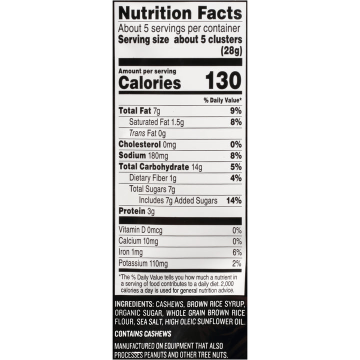 True North Cashew Crunch Pouch-5 oz.-6/Case
