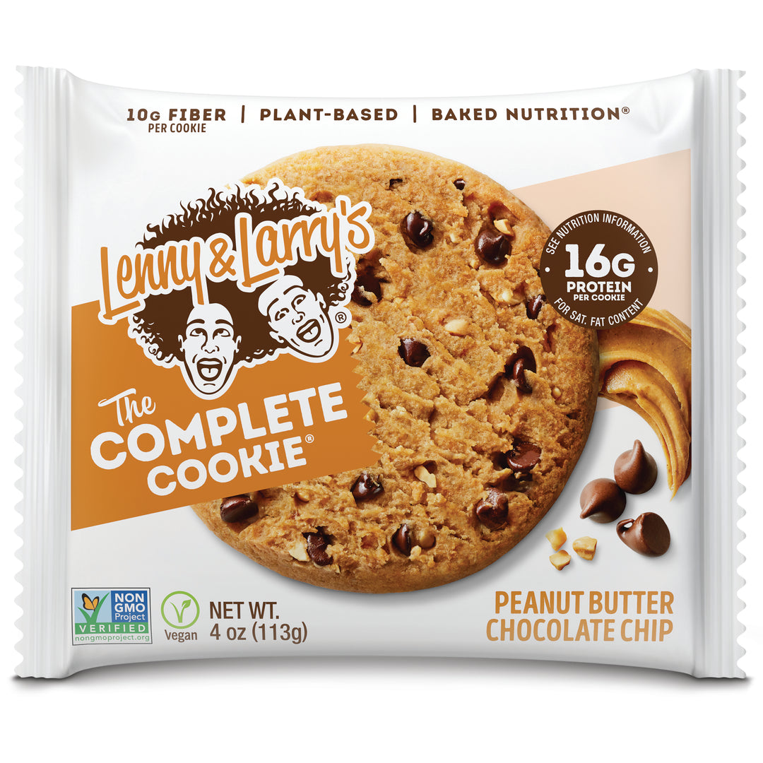 Lenny & Larry's Complete Cookie Complete Peanut Butter Chocolate Chip Cookie-4 oz.-6/Box-12/Case
