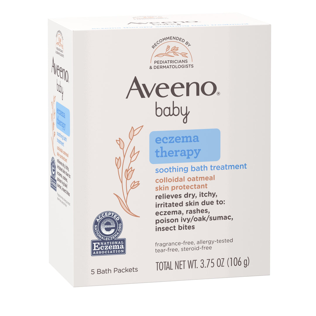 Aveeno Baby Soothing Eczema Therapy Skin Treatment-3.75 oz.-3/Box-4/Case