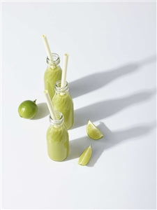 Sorbos Edible Lime Straws 19 Centimeters-200 Each-1/Case