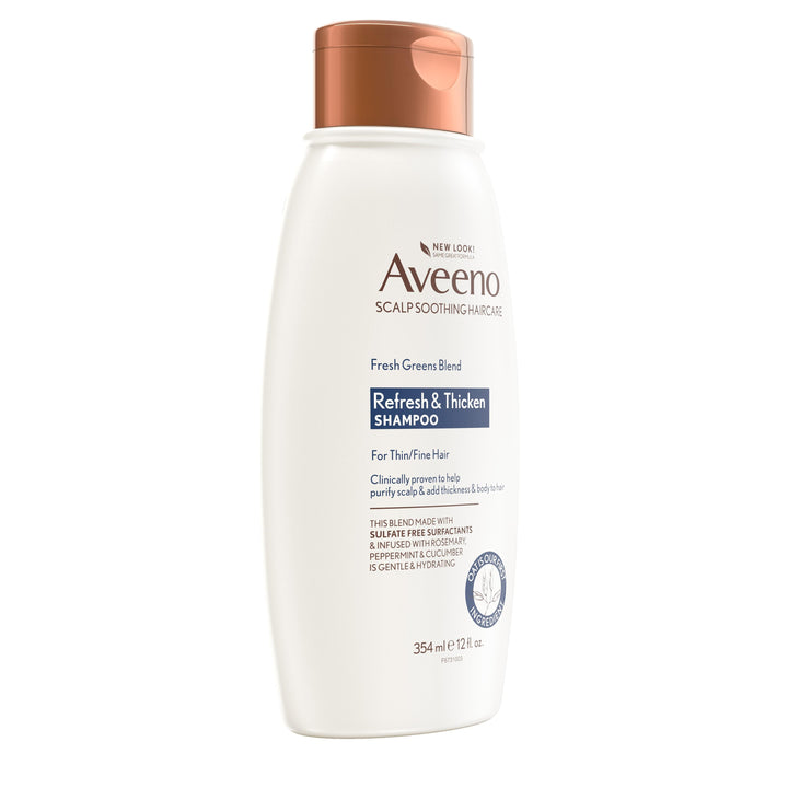 Aveeno Fresh Greens Blend Shampoo 4/354 Ml.