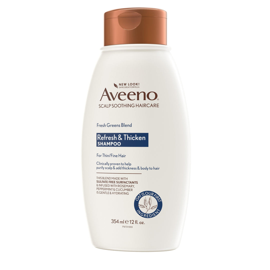 Aveeno Fresh Greens Blend Shampoo 4/354 Ml.