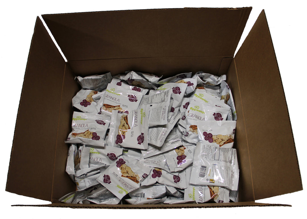 Appleways Individually Wrapped Granola Crispy Bites-1 Count-108/Case