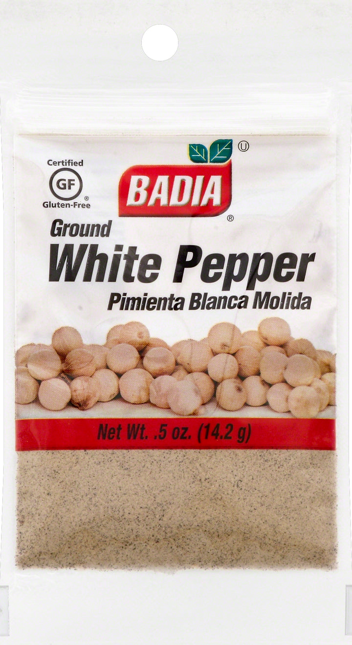 Badia Pepper Ground White 576/0.5 Oz.