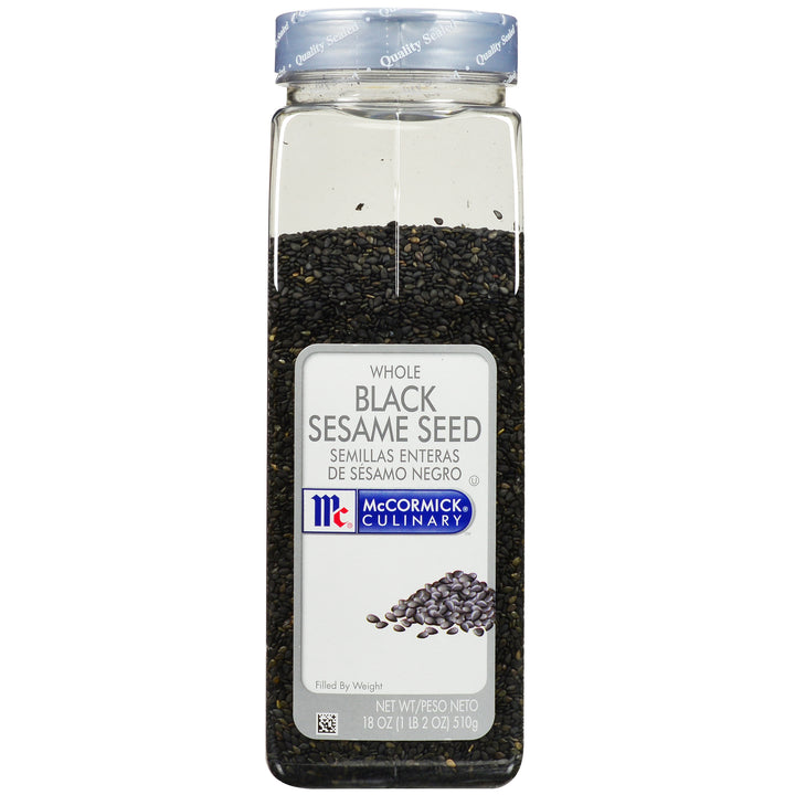 Mccormick Sesame Seed Black-18 oz.-6/Case