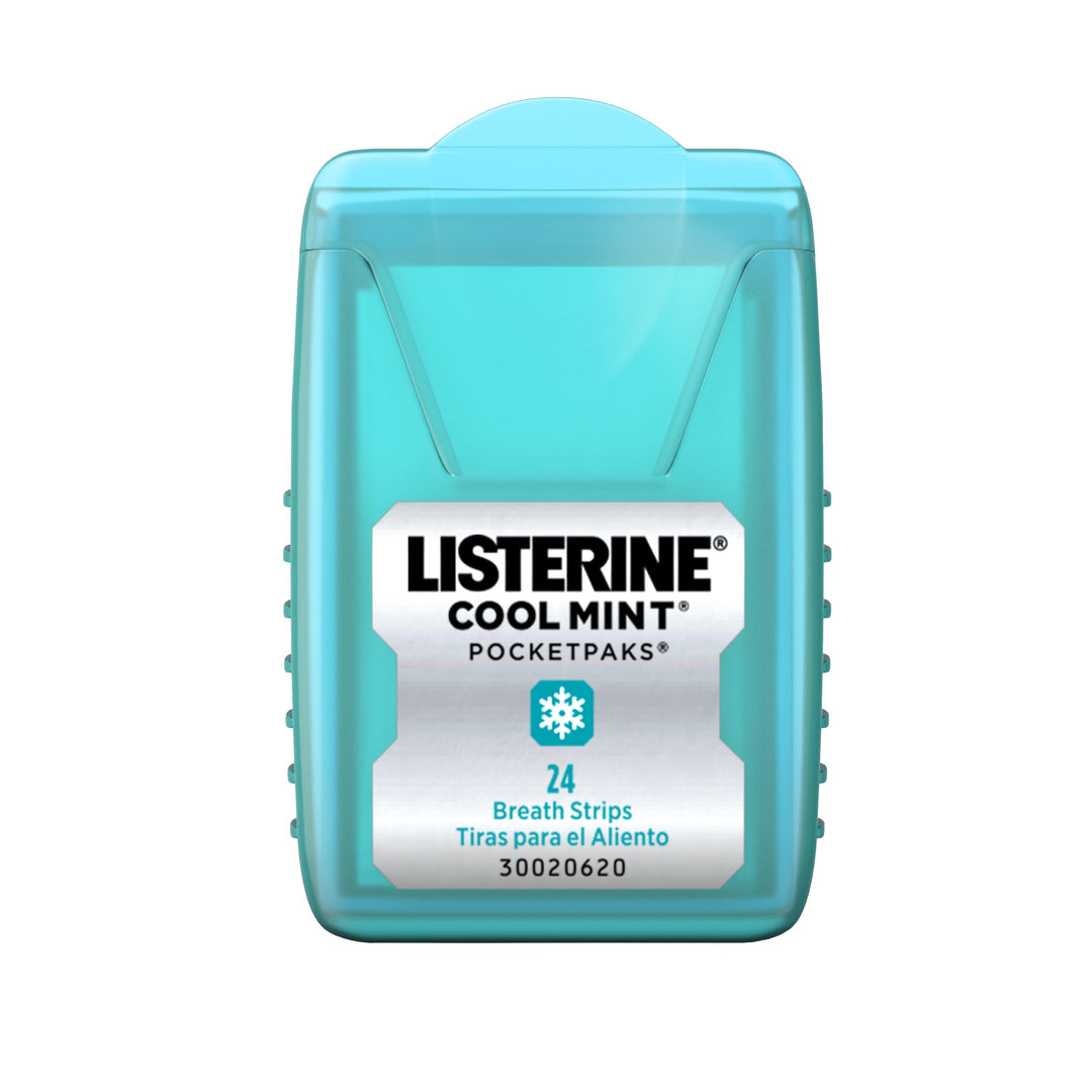 Listerine Cool Mint Pocketpaks-72 Count-6/Box-6/Case