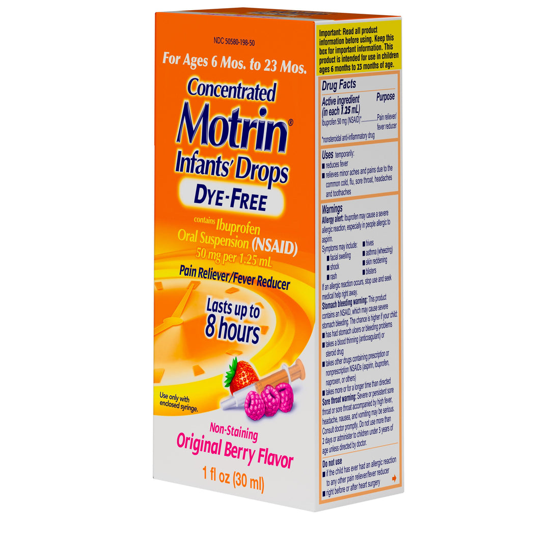 Motrin Children's Infant Sour-1 fl oz.s-6/Box-6/Case