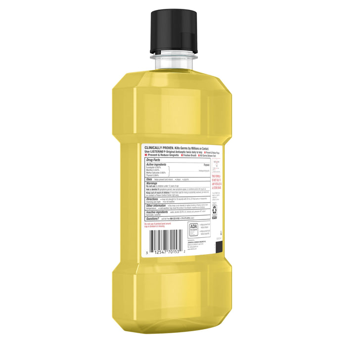 Listerine Antiseptic Original Mouthwash-1.5 Liter-6/Case