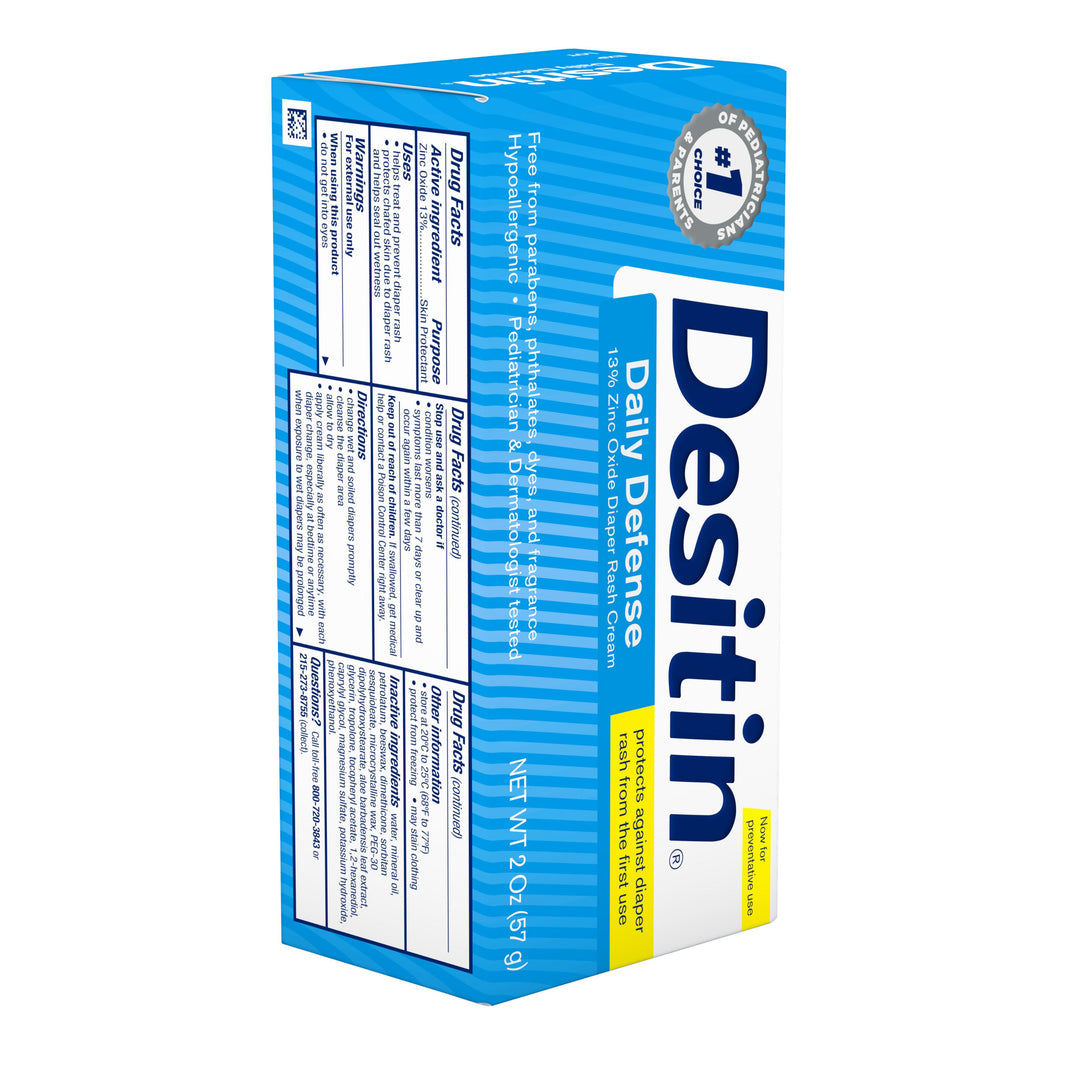 Desitin Rapid Relief Diaper Rash Cream-2 oz.-6/Box-6/Case
