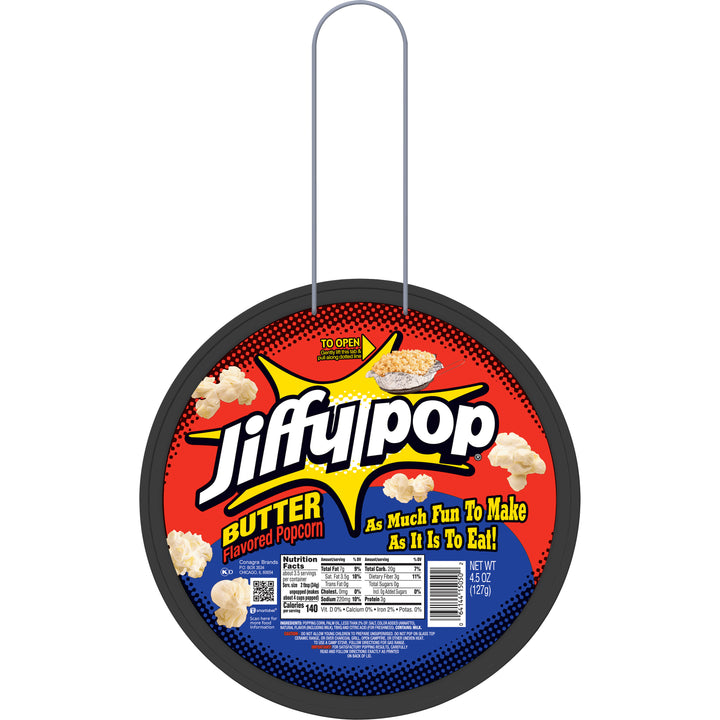 Jiffy Pop Butter Popcorn-4.5 oz.-24/Case