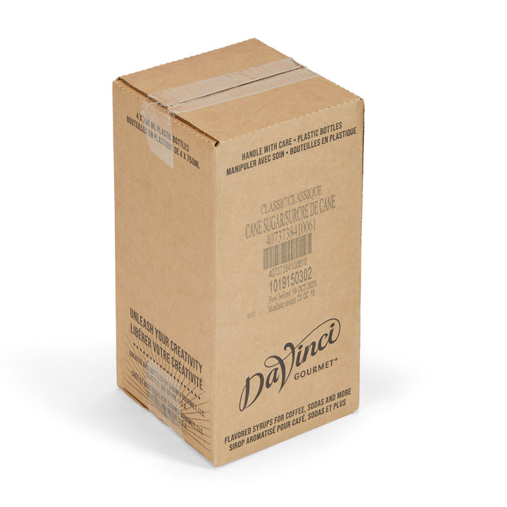 Davinci Gourmet Cane Sugar Syrup-750 Milliliter-4/Case