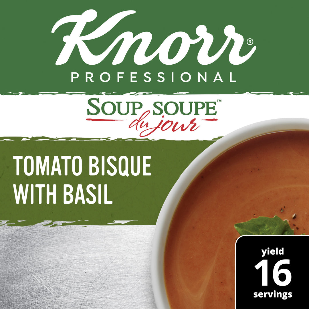 Knorr Tomato Basil Bisque-16.9 oz.-4/Case