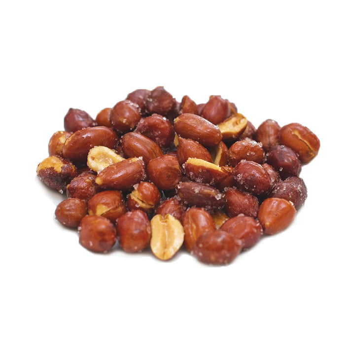 Azar Roasted Salted Redskin Spanish Peanut-2.38 lb.-6/Case