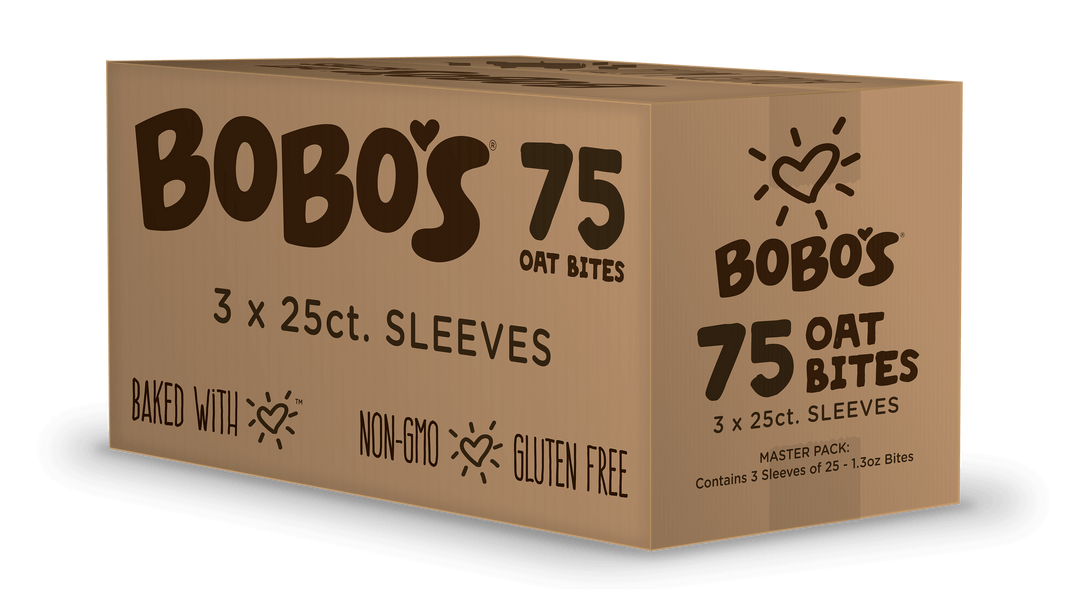 Bobo's Oat Bars Apple Pie Filled Bites-1.3 oz.-25/Box-3/Case