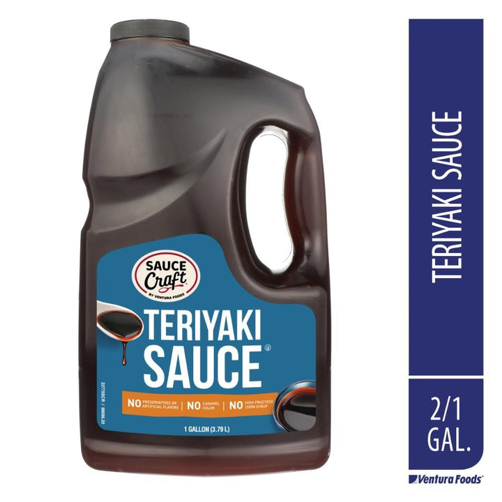 Sauce Craft Sauce Teriyaki-1 Gallon-2/Case