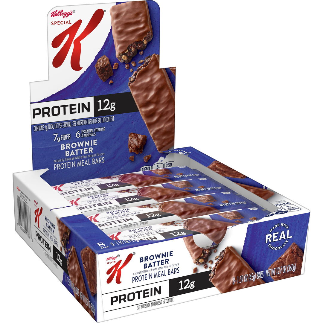 Kellogg's Special K Protein Meal Bar Brownie Batter-1.59 oz.-8/Box-6/Case