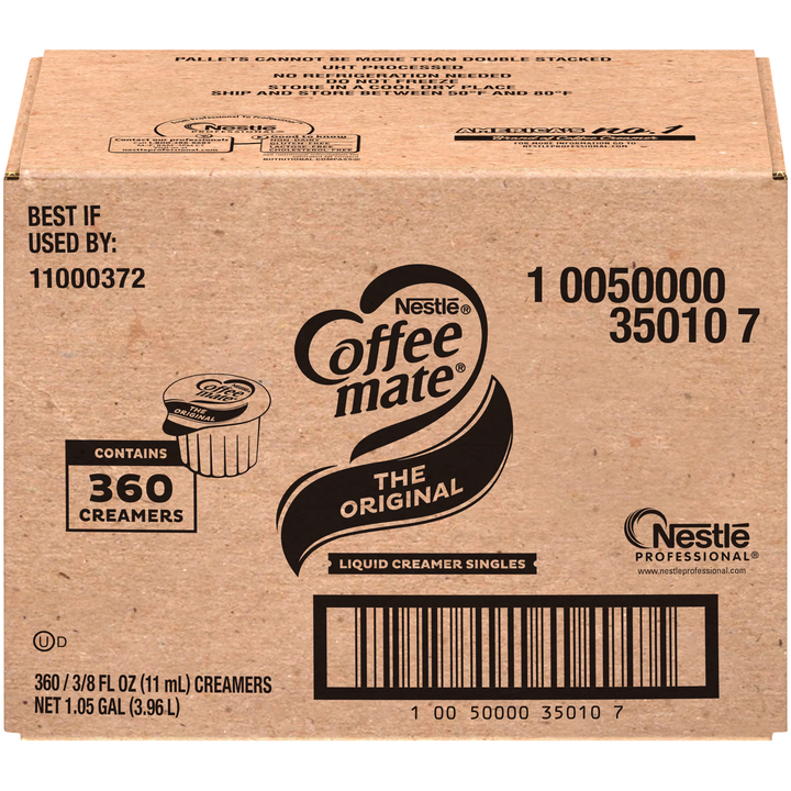 Coffee-Mate The Original Single Serve Liquid Creamer-0.375 oz.-360/Case