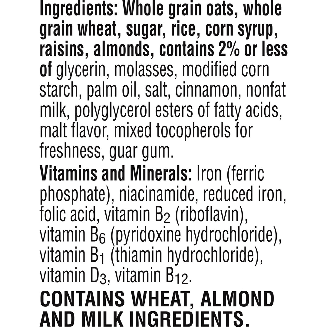 Kellogg's Low Fat Granola With Raisins Multi Grain Cereal-2.22 oz.-70/Case