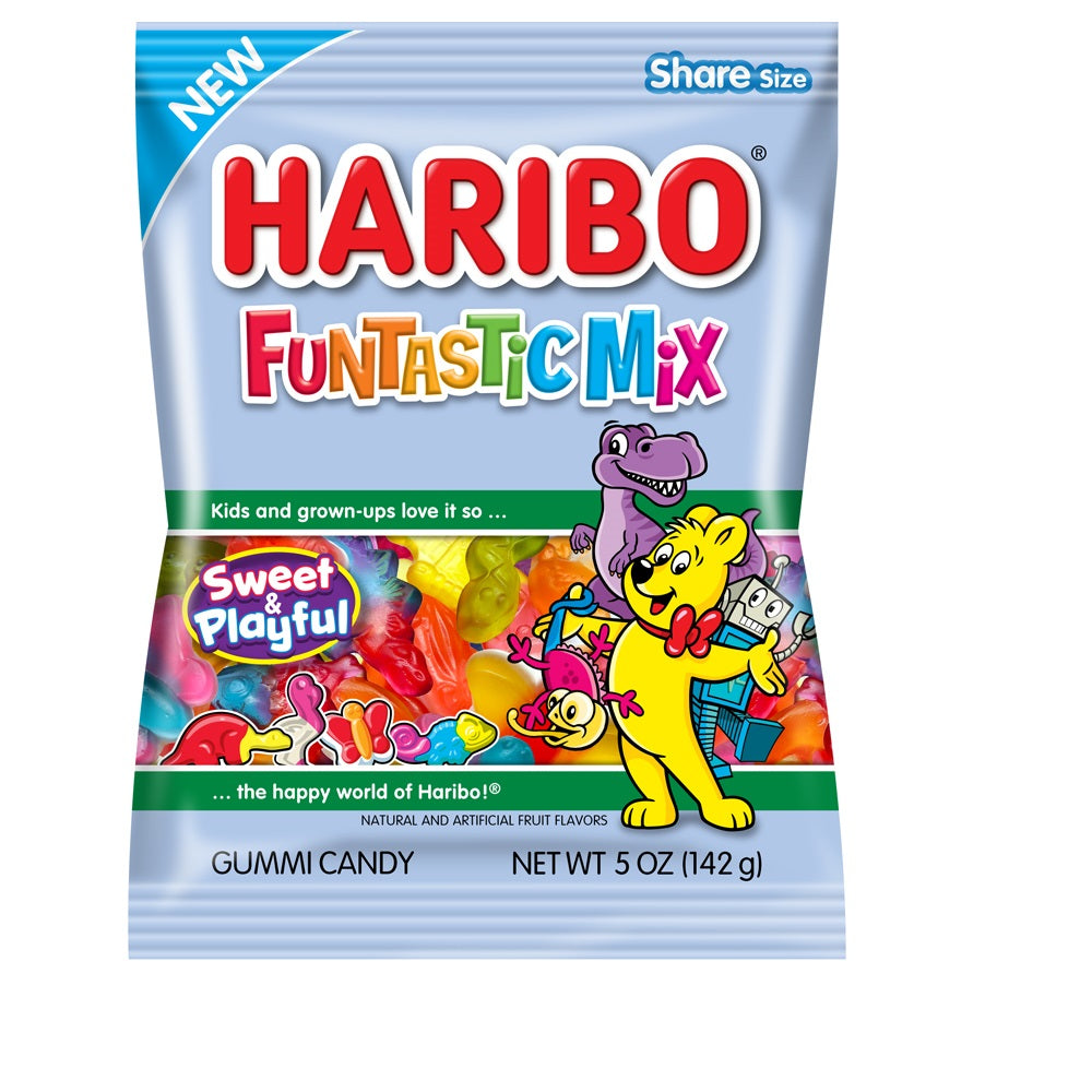 Haribo Funtastic Mix-5 oz.-12/Case