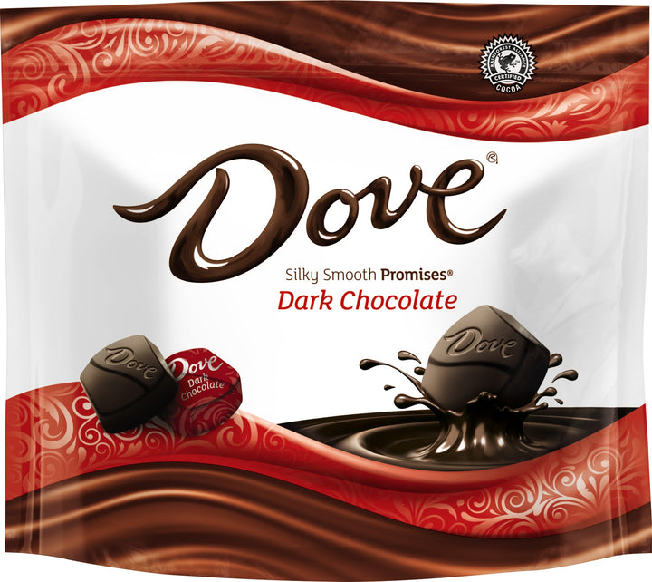 Dove Dark Chocolate Promises Stand Up Pouch-8.46 oz.-8/Case