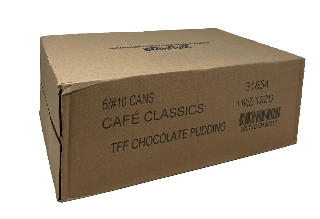 Real Fresh Cafe Classic Trans Fat Free Chocolate Flavored Pudding-7 lb.-6/Case