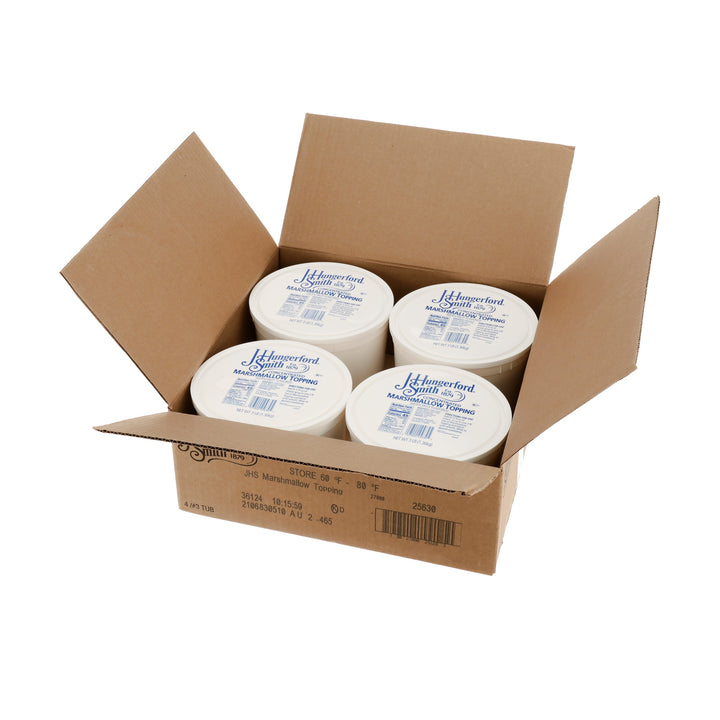 Jhs Topping Marshmallow Tubs Jhs-3 lb.-4/Case