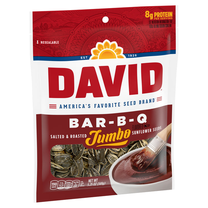 David Bbq Sunflower Seeds-5.25 oz.-12/Case