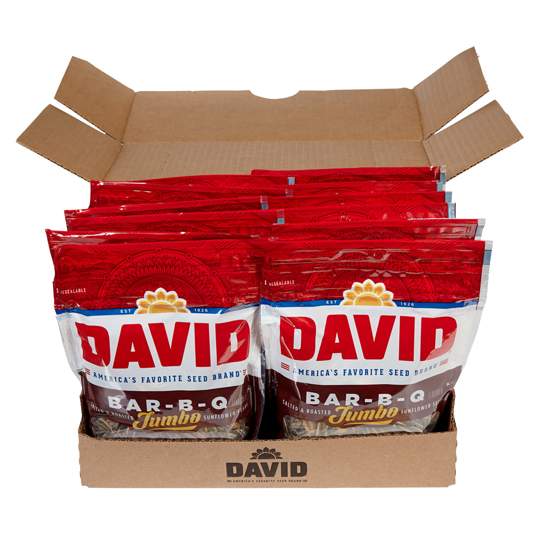 David Bbq Sunflower Seeds-5.25 oz.-12/Case