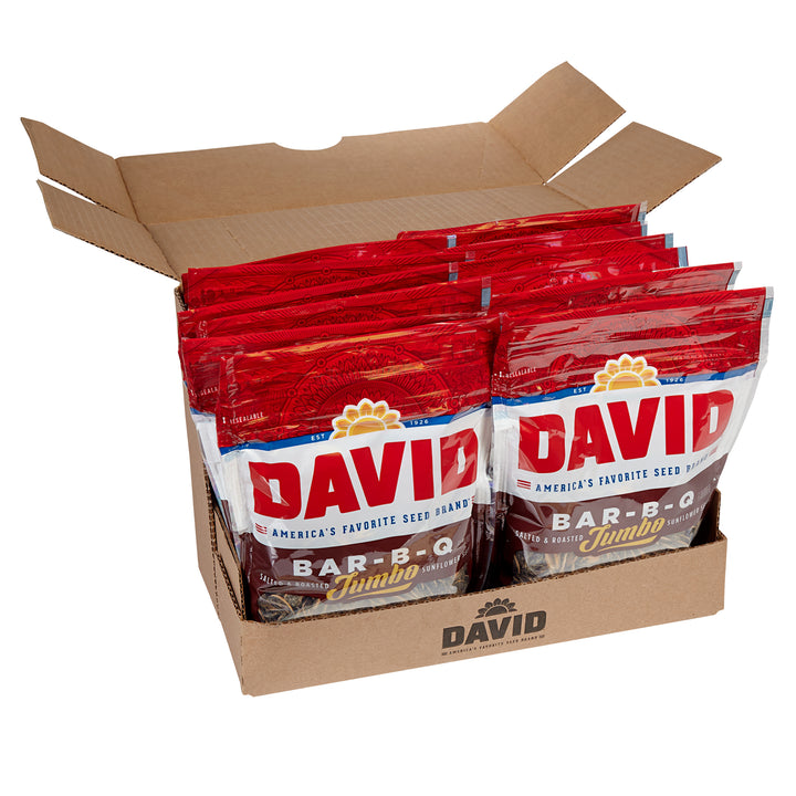 David Bbq Sunflower Seeds-5.25 oz.-12/Case