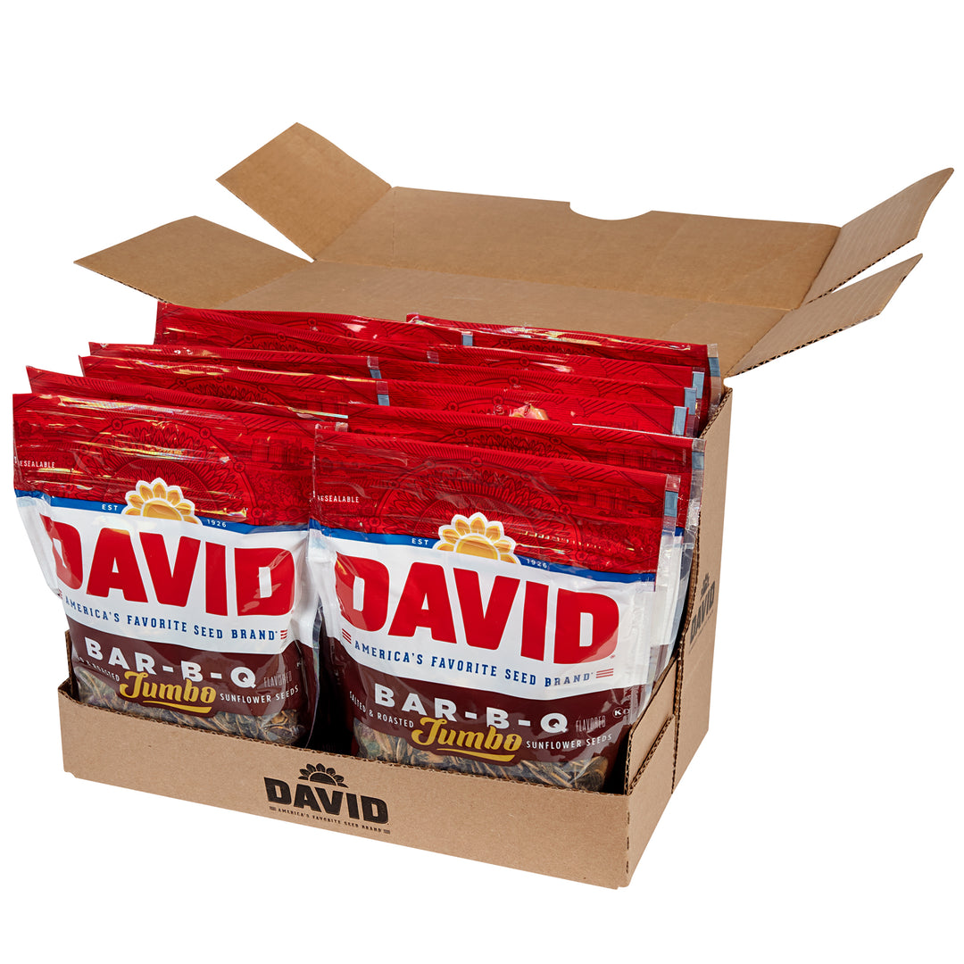 David Bbq Sunflower Seeds-5.25 oz.-12/Case