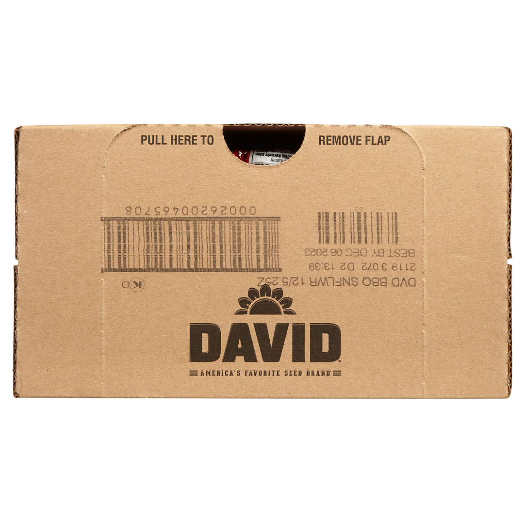 David Bbq Sunflower Seeds-5.25 oz.-12/Case