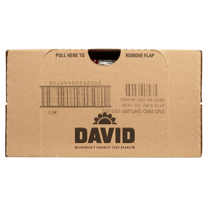 David Bbq Sunflower Seeds-5.25 oz.-12/Case