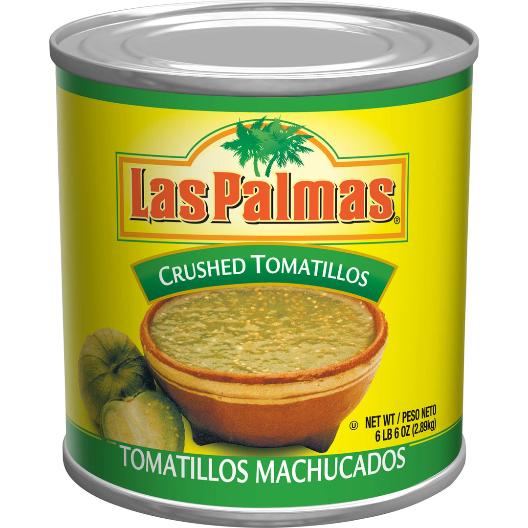 Las Palmas Peppers Las Palmas Crushed Tomatillos-102 oz.-6/Case