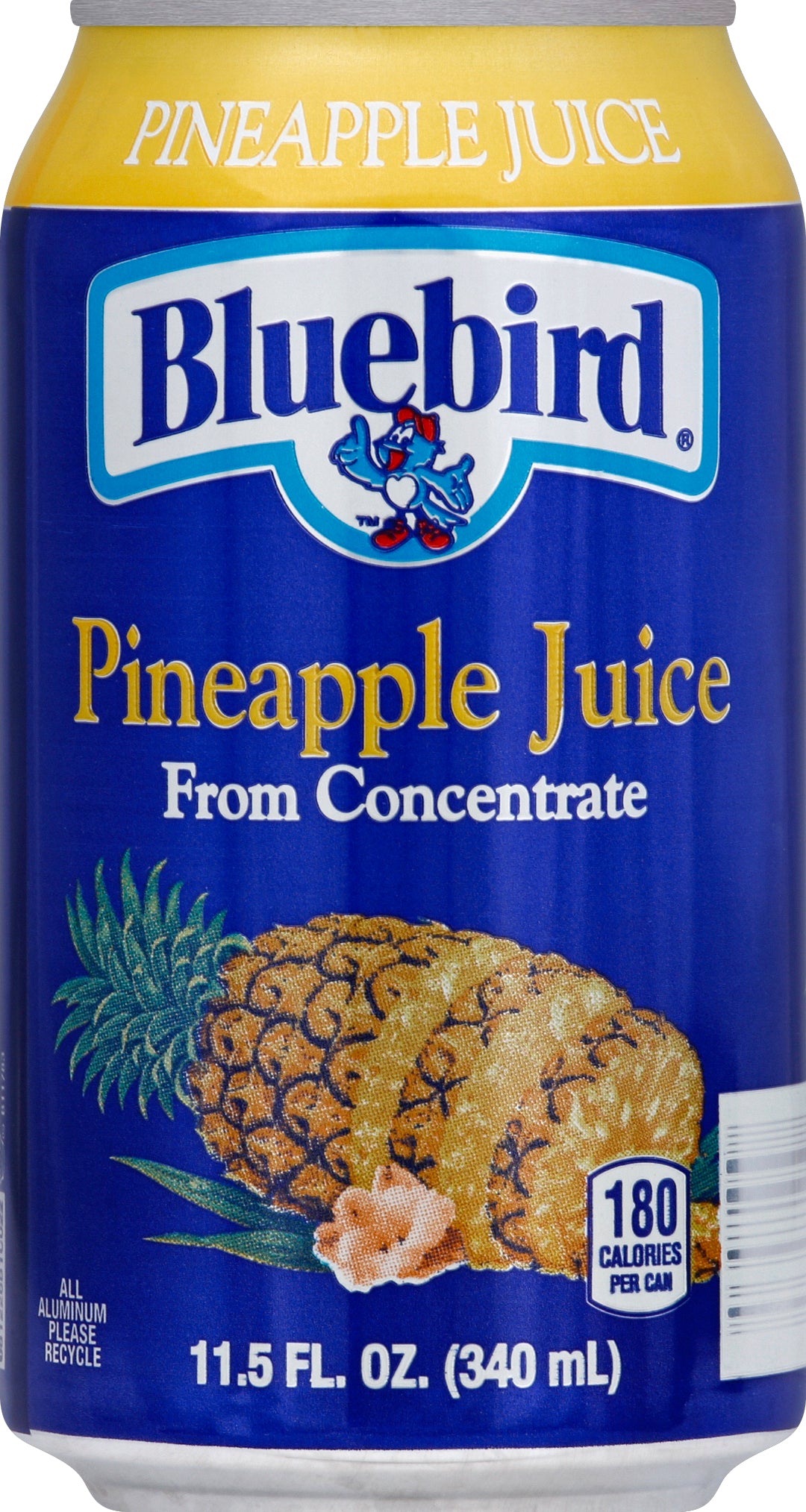 Bluebird Juice Pineapple-11.5 fl oz.s-24/Case